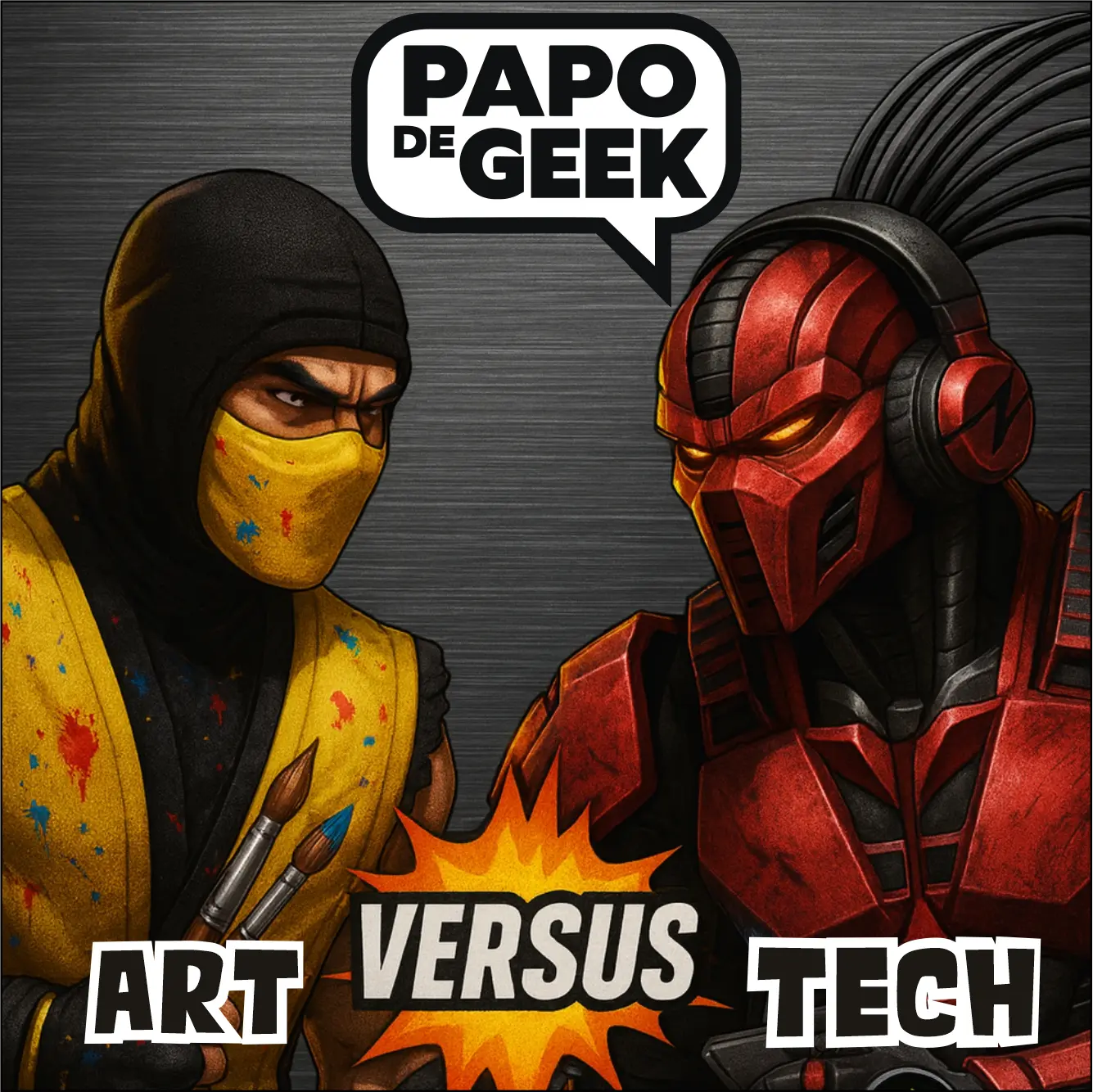 Papo de Geek - Arte VERSUS Tecnologia