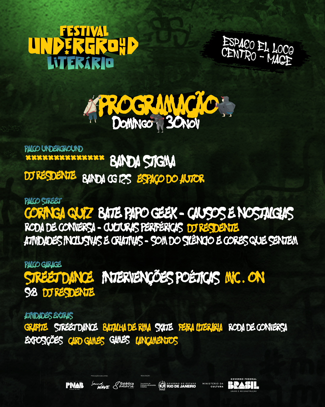 Programação de Domingo